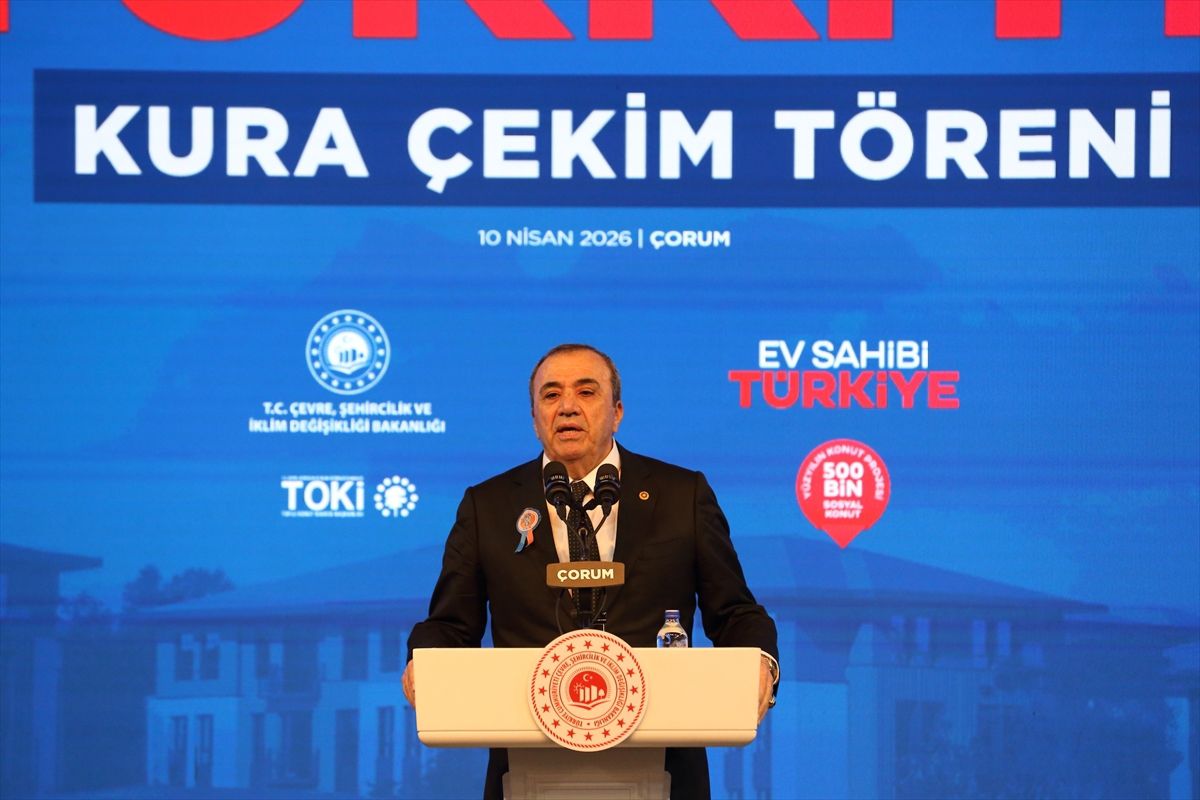 Çorum\'da 2867 Konut için Kura Çekildi