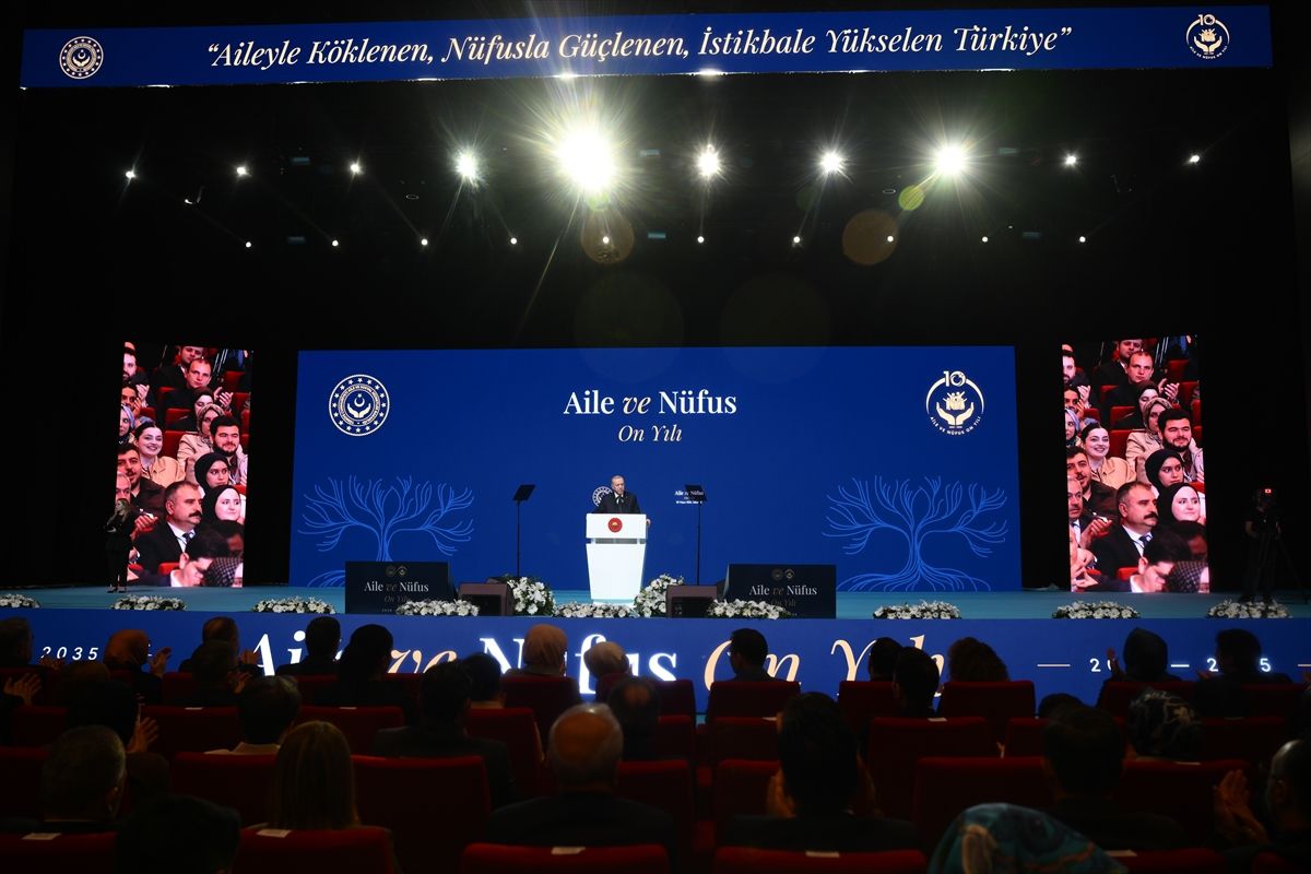 Cumhurbaşkanı Erdoğan, Aile ve Nüfus 10 Yılı Vizyon Tanıtım Programı\'nda konuştu Açıklaması
