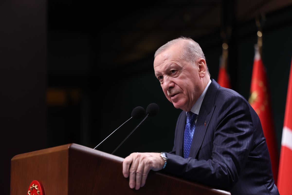 Cumhurbaşkanı Erdoğan, Kabine Toplantısı\'nın ardından millete seslendi Açıklaması