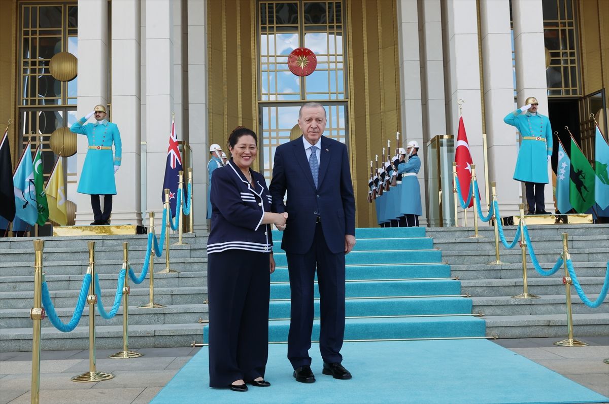 Cumhurbaşkanı Erdoğan, Yeni Zelanda Genel Valisi Kiro\'yu kabul etti