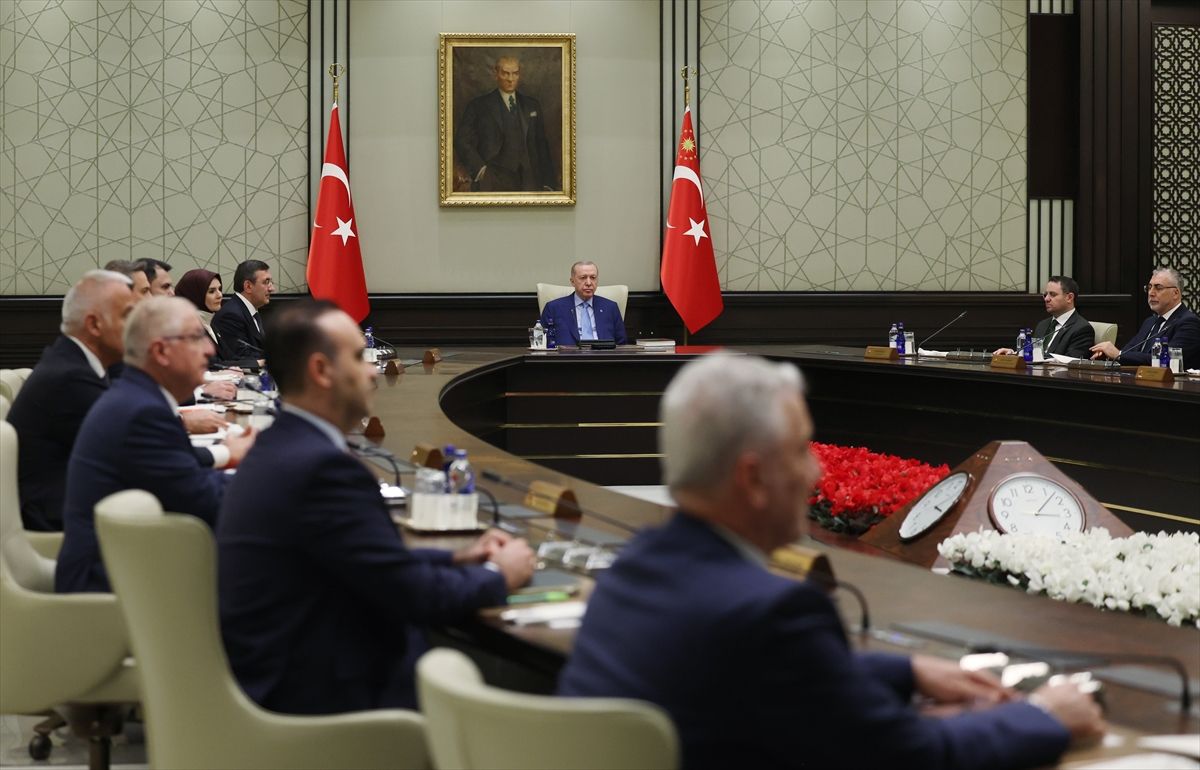 Cumhurbaşkanlığı Kabinesi toplandı