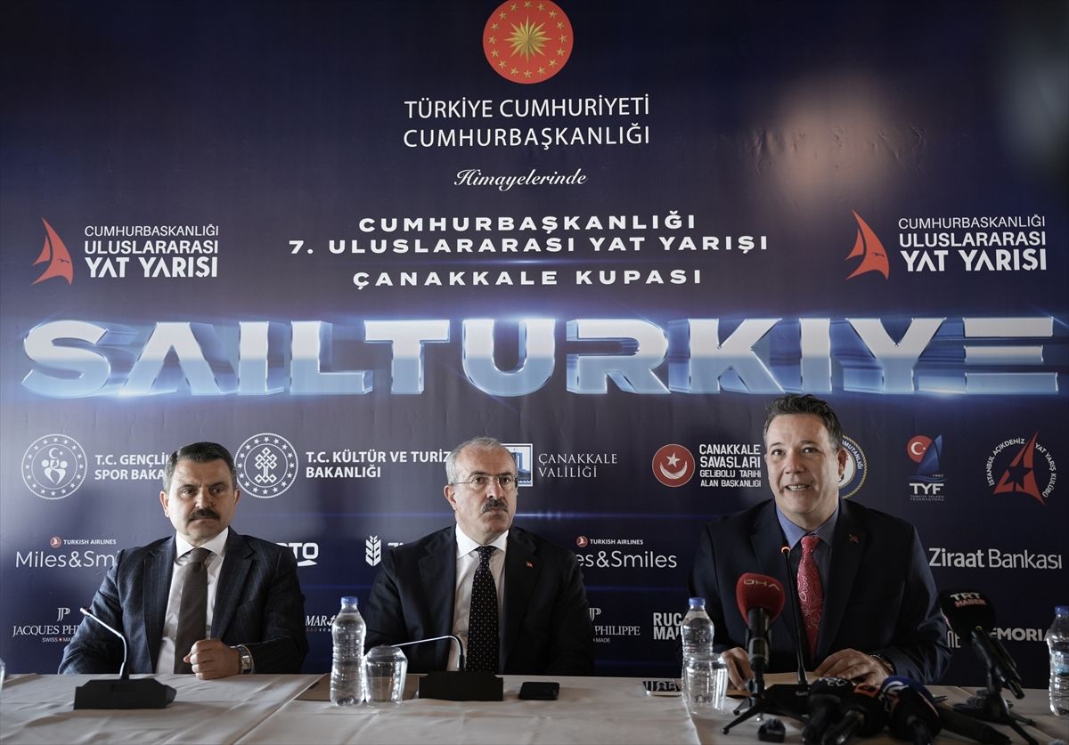 Cumhurbaşkanlığı Uluslararası Yat Yarışları Çanakkale Kupası\'nın basın lansmanı yapıldı