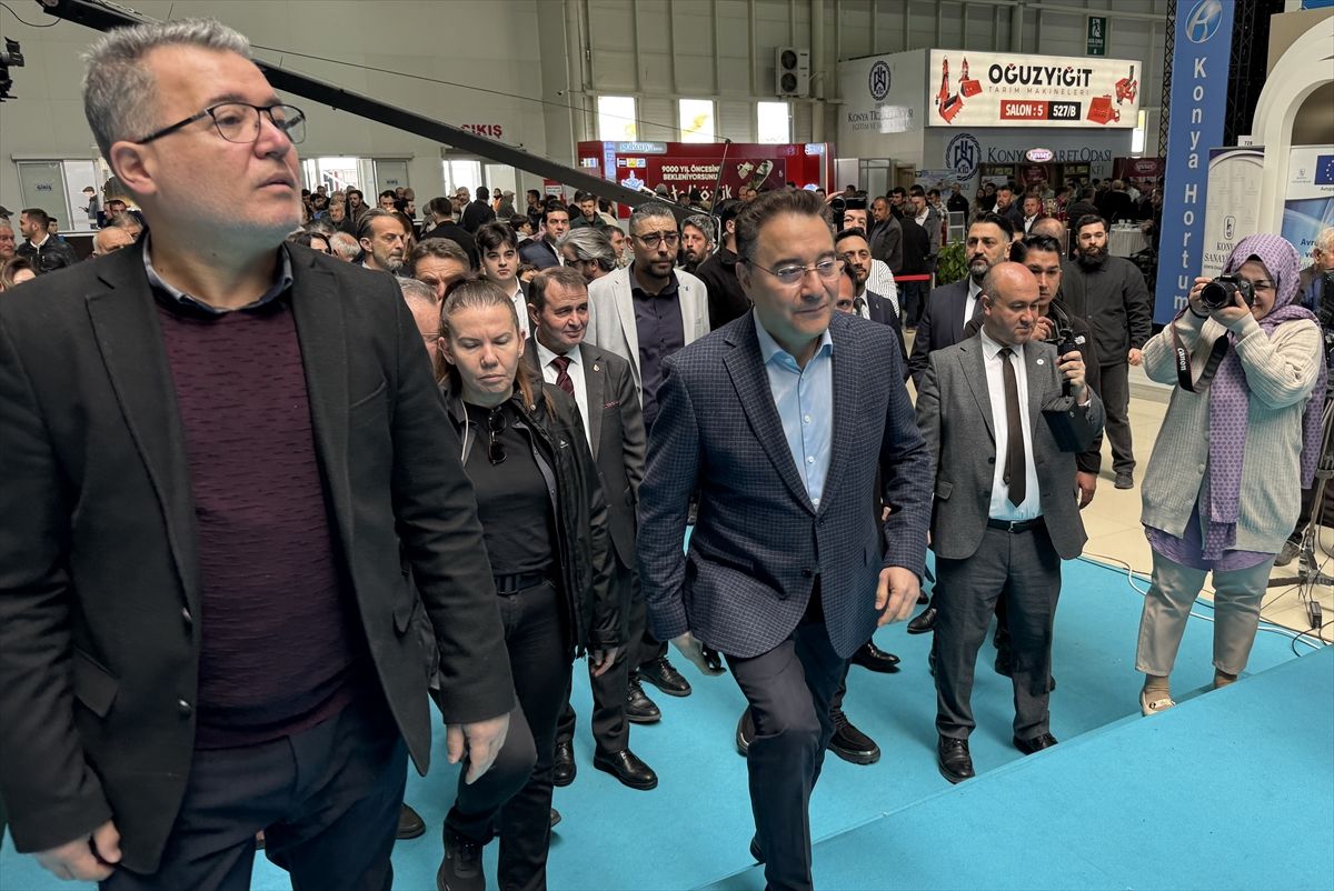 Ali Babacan Konya Tarım Fuarı\'nı Ziyaret Etti