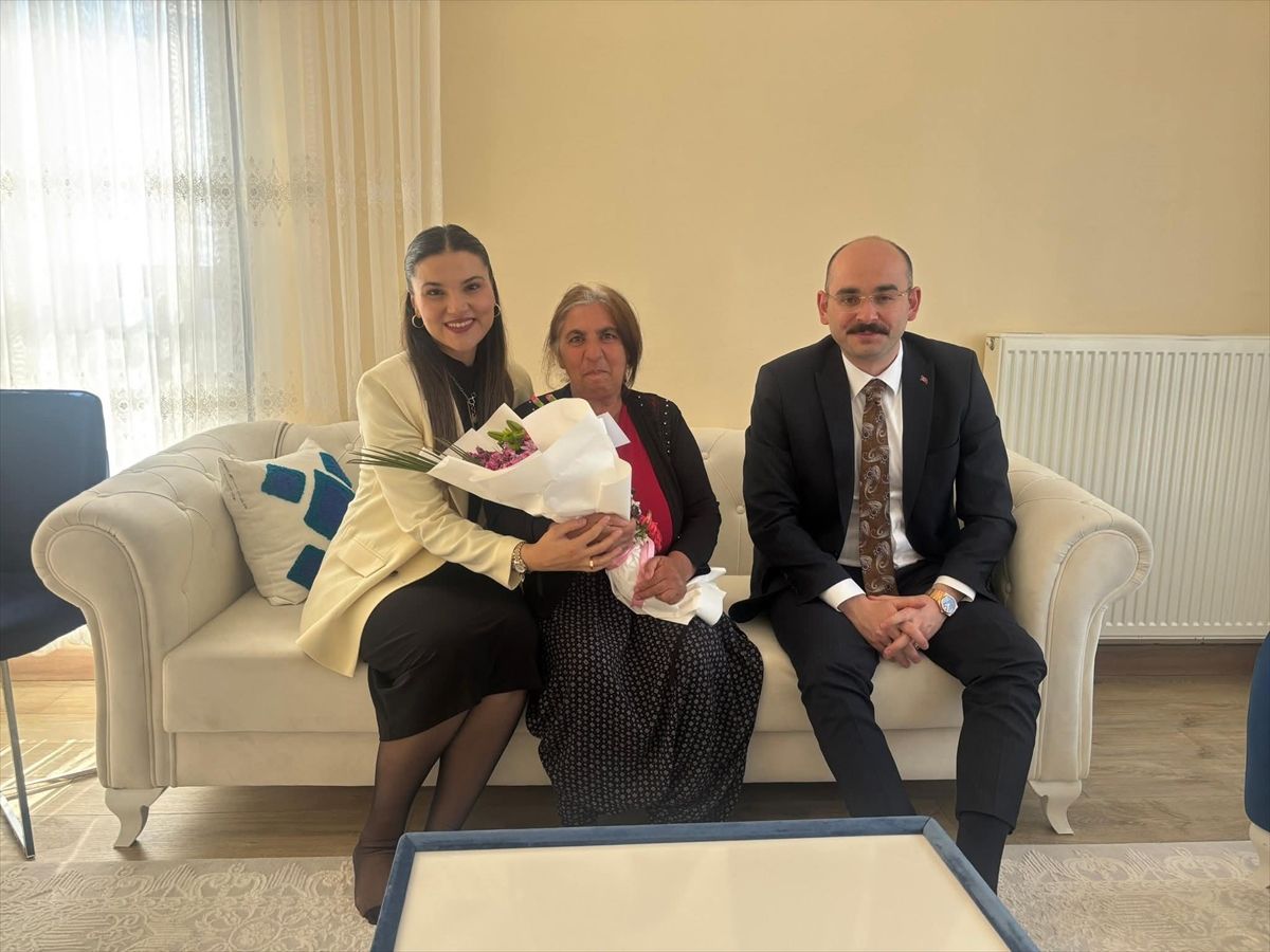 Doğanşehir\'de anneler ziyaret edildi