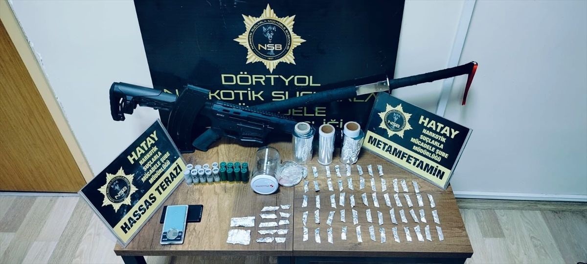 Dörtyol\'da Uyuşturucu Operasyonu: 3 Tutuklama