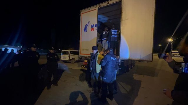 Tokat’ta 18 Kaçak Göçmen Yakalandı