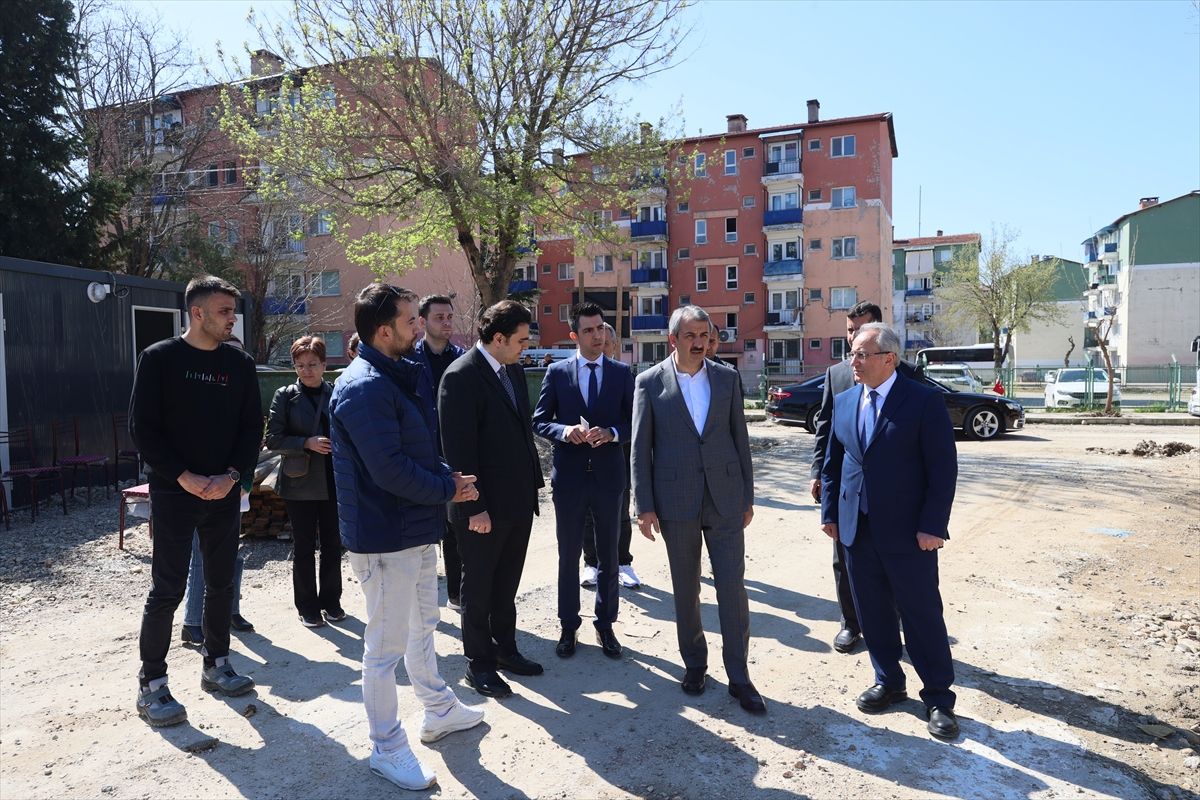 Edirne\'de Yeni Okul İnşaatı İncelemesi