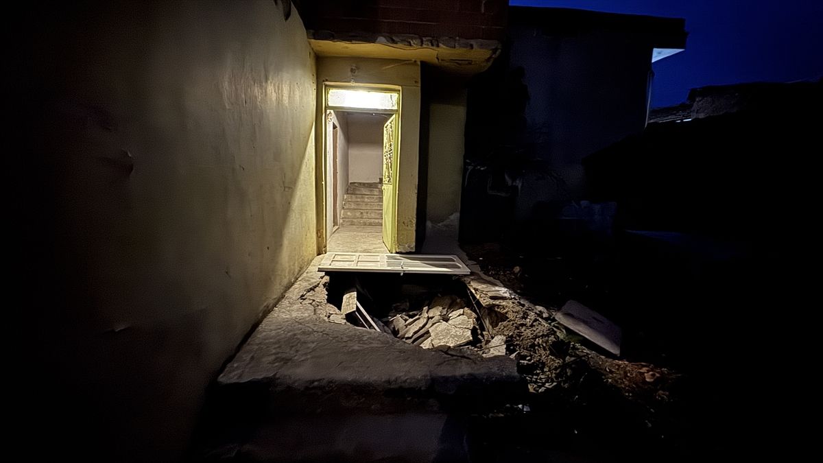 Edirne\'de Evde Çökme: 1 Yaralı