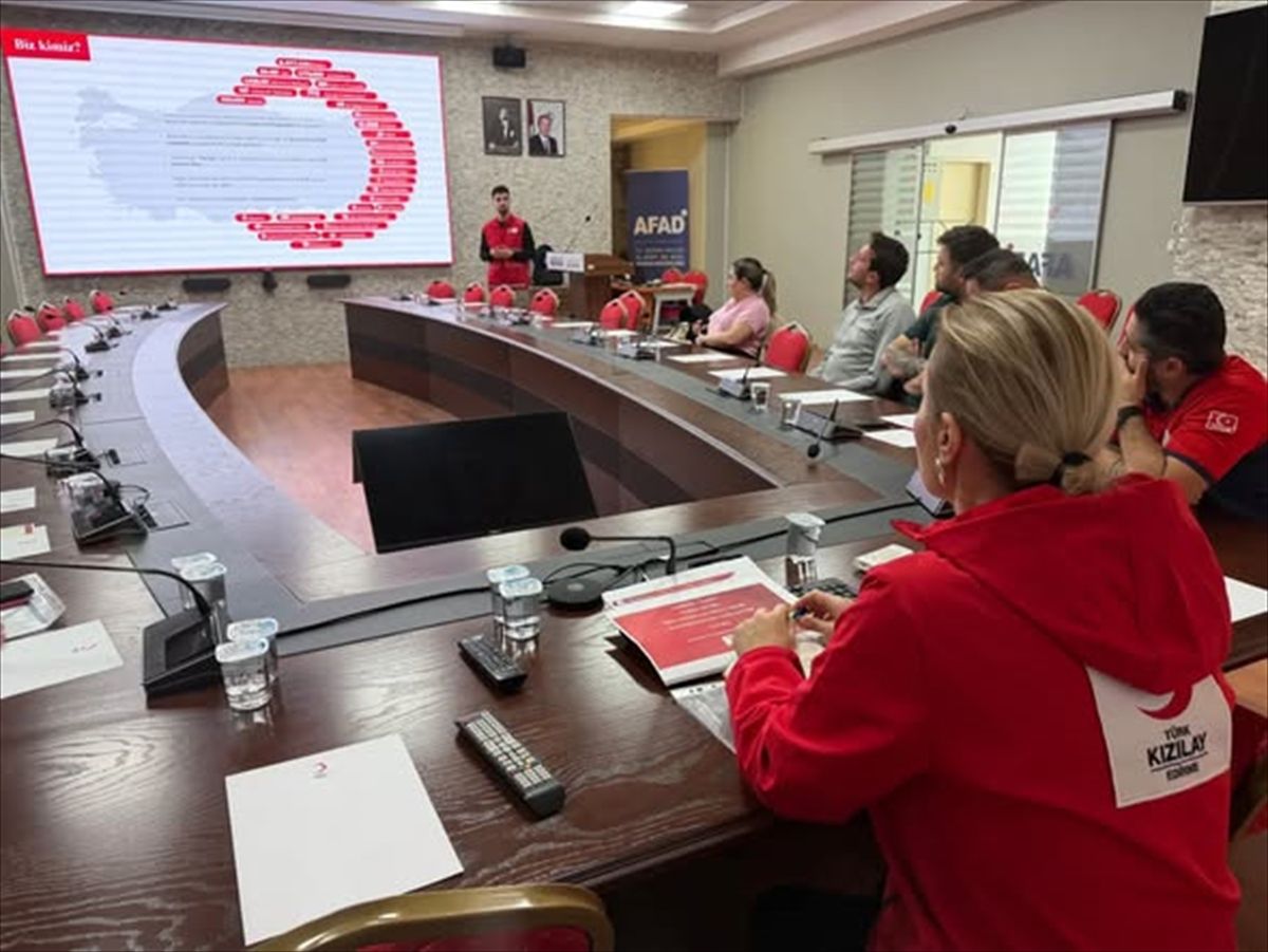 Edirne\'de Afet Müdahale Toplantısı