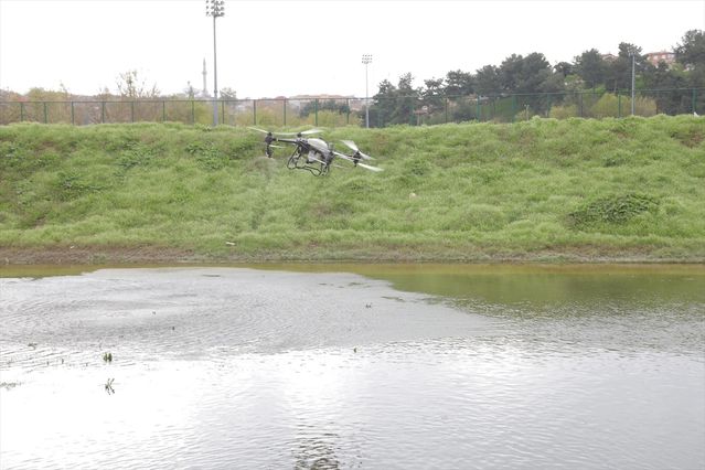 Edirne’de Dronla Sivrisinek Mücadelesi