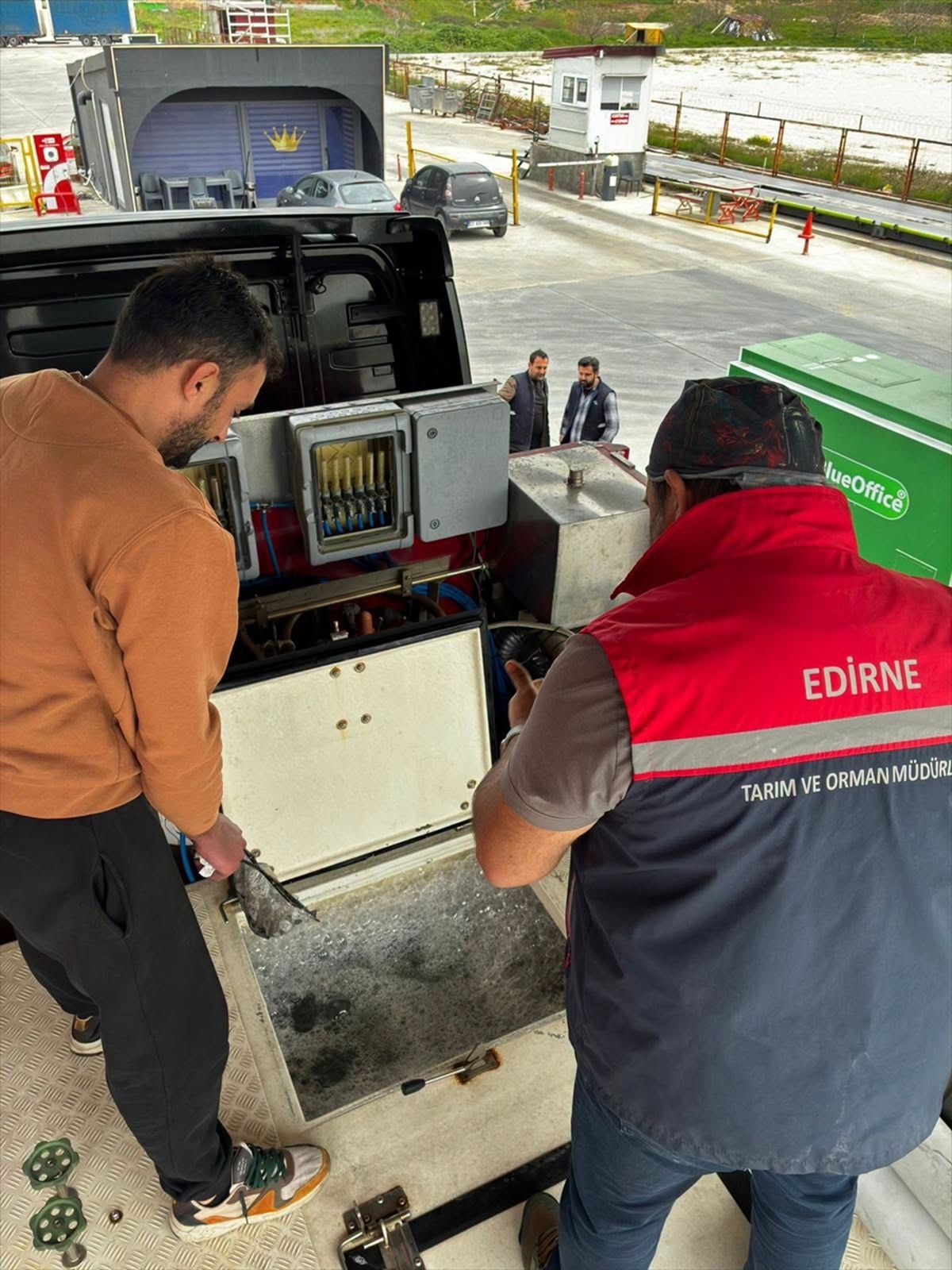 Edirne\'de Asfaltlama Çalışması