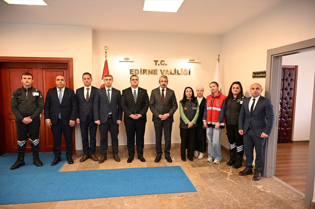 Göç İdaresi Müdürü\'nden Vali\'ye Ziyaret