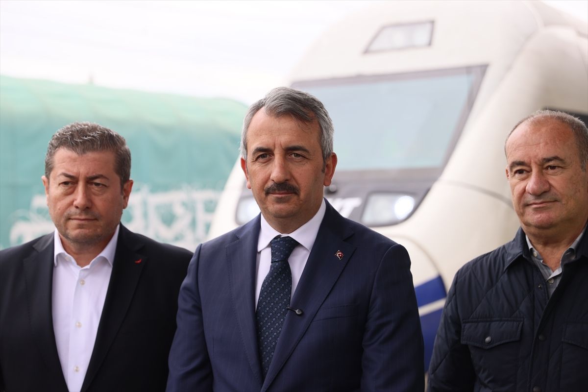 Edirne\'de Hızlı Tren Test Sürüşü