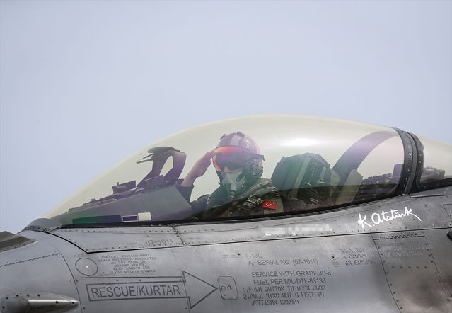 F-16’lar EFES-2026 Tatbikatında Havalandı