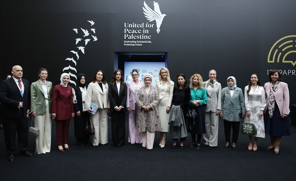 Emine Erdoğan, "Filistin İçin Tek Yürek" temalı programa katıldı