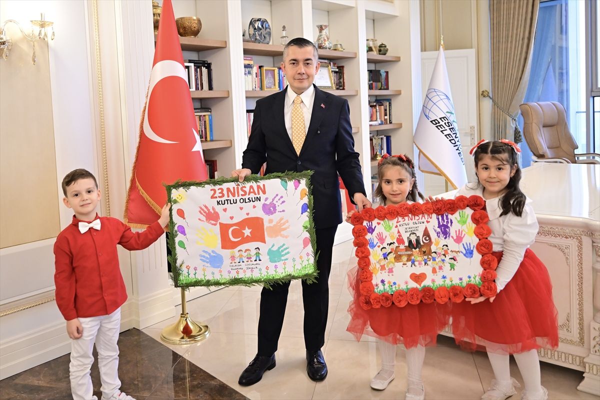 Öğrencilerden 23 Nisan Ziyareti