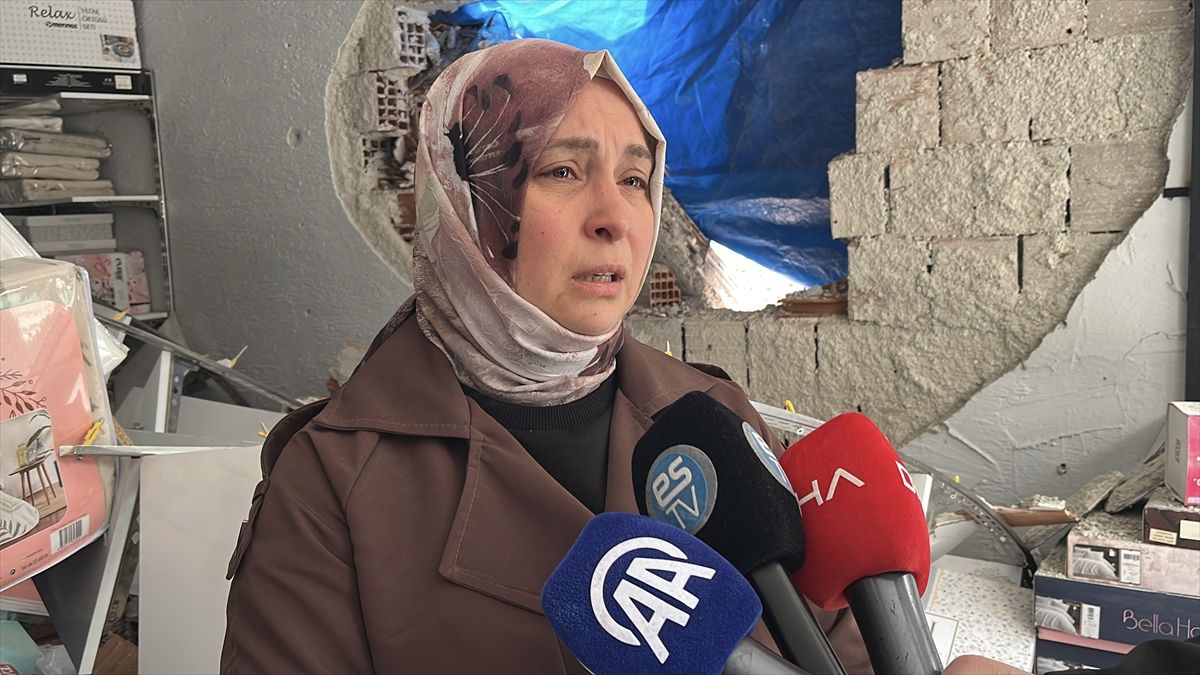 Yıkım Sırasında İş Yerine Hasar!