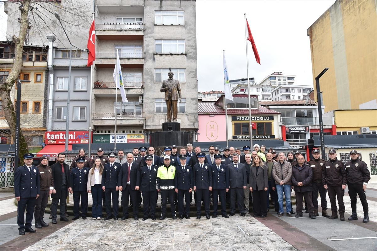 Eynesil ve Görele\'de Türk Polis Teşkilatının 181. kuruluş yılı kutlandı