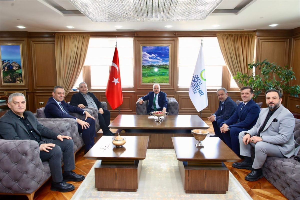 TÜBAF Başkanı Ordu\'da Ziyaretlerde Bulundu