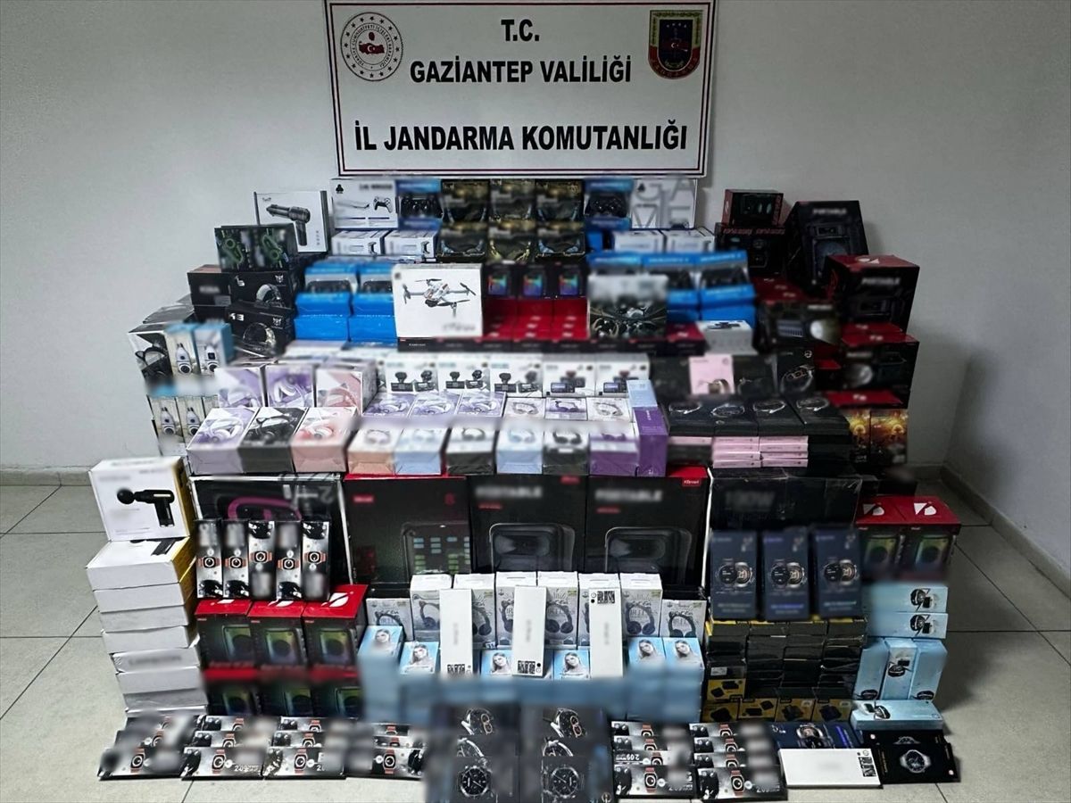 Gaziantep\'te kaçakçılık operasyonunda bir şüpheli gözaltına alındı