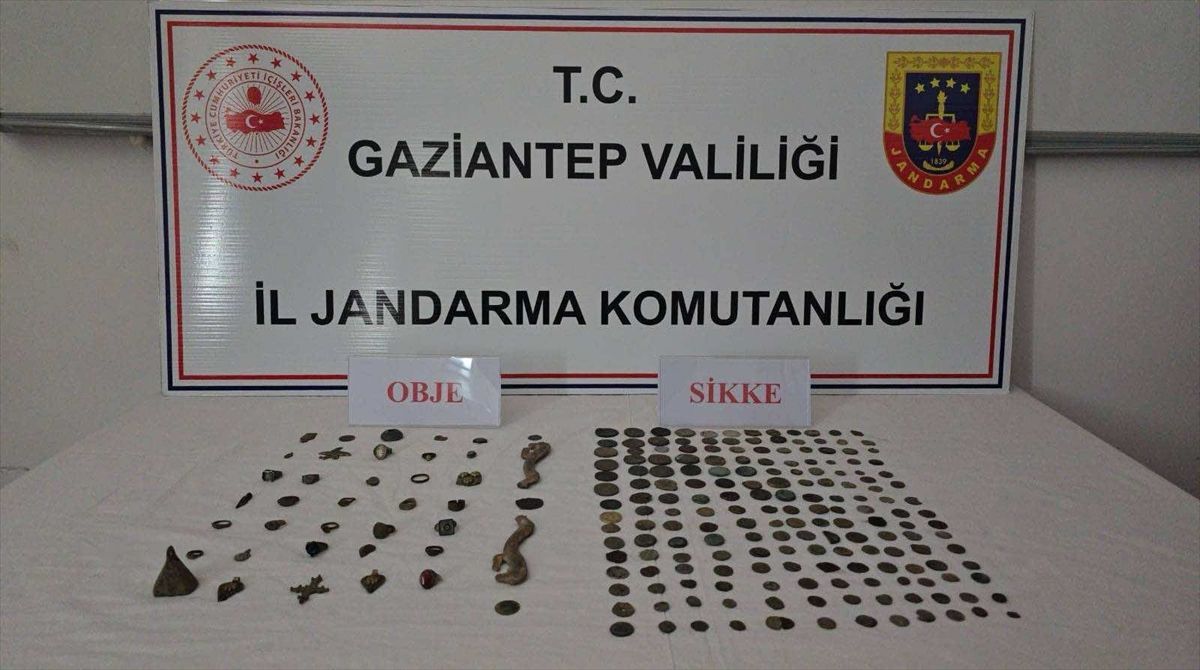Gaziantep\'te Tarihi Eser Kaçakçılığına Operasyon