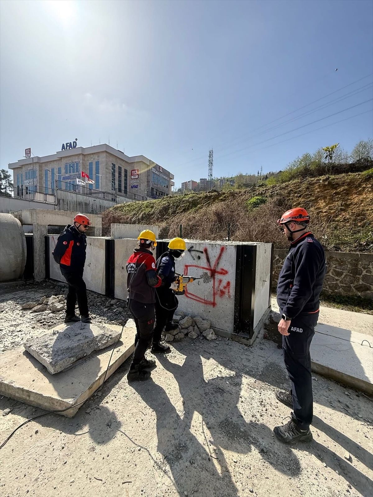 Giresun\'da Afet Eğitimi