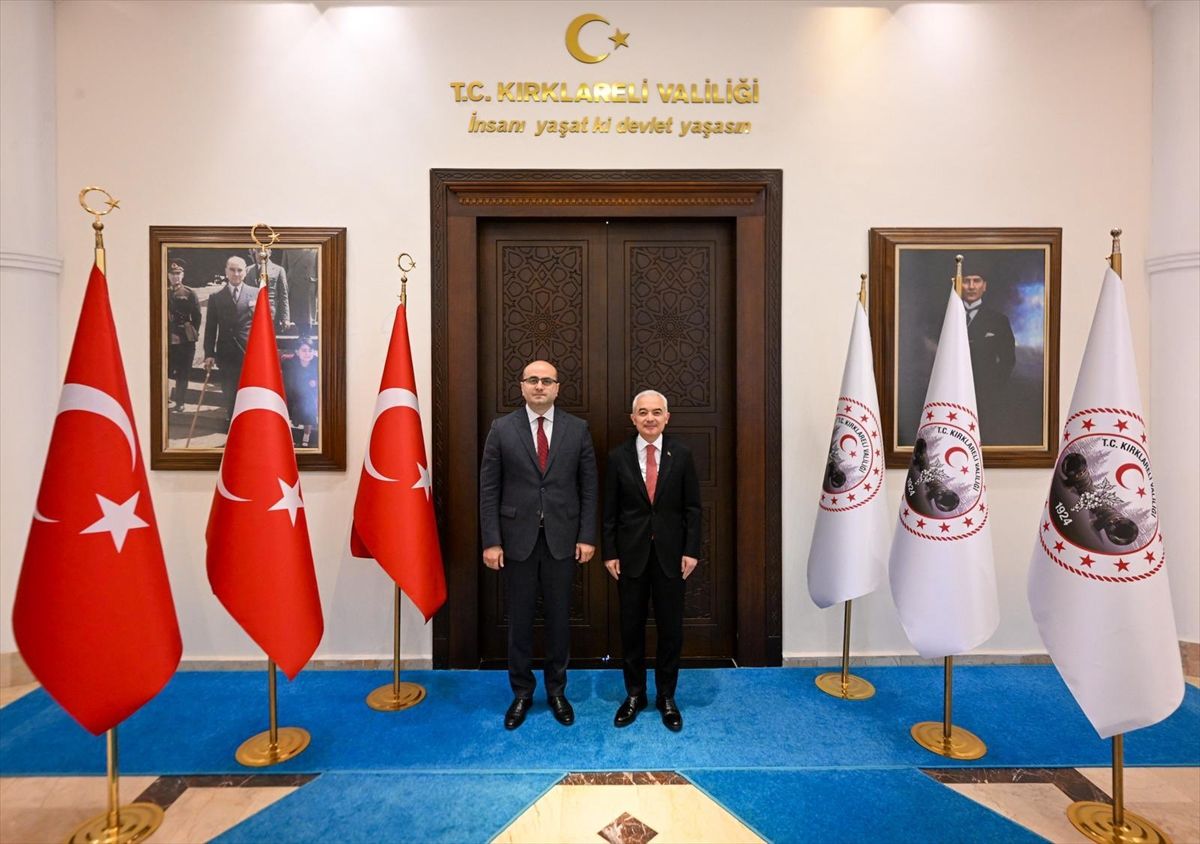 Kırklareli\'de Gürcistan Konsolosu Ziyareti