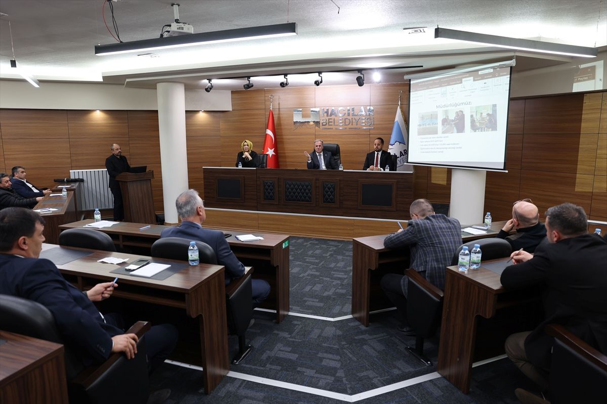 Hacılar Belediyesi Nisan Meclis Toplantısı Yapıldı