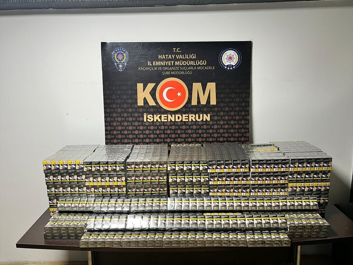 Hatay\'da Kaçakçılık Operasyonu: 3 Tutuklama