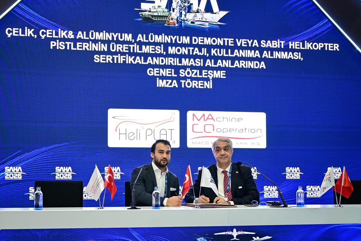 Türk Şirketlerinden Helikopter Pisti Anlaşması