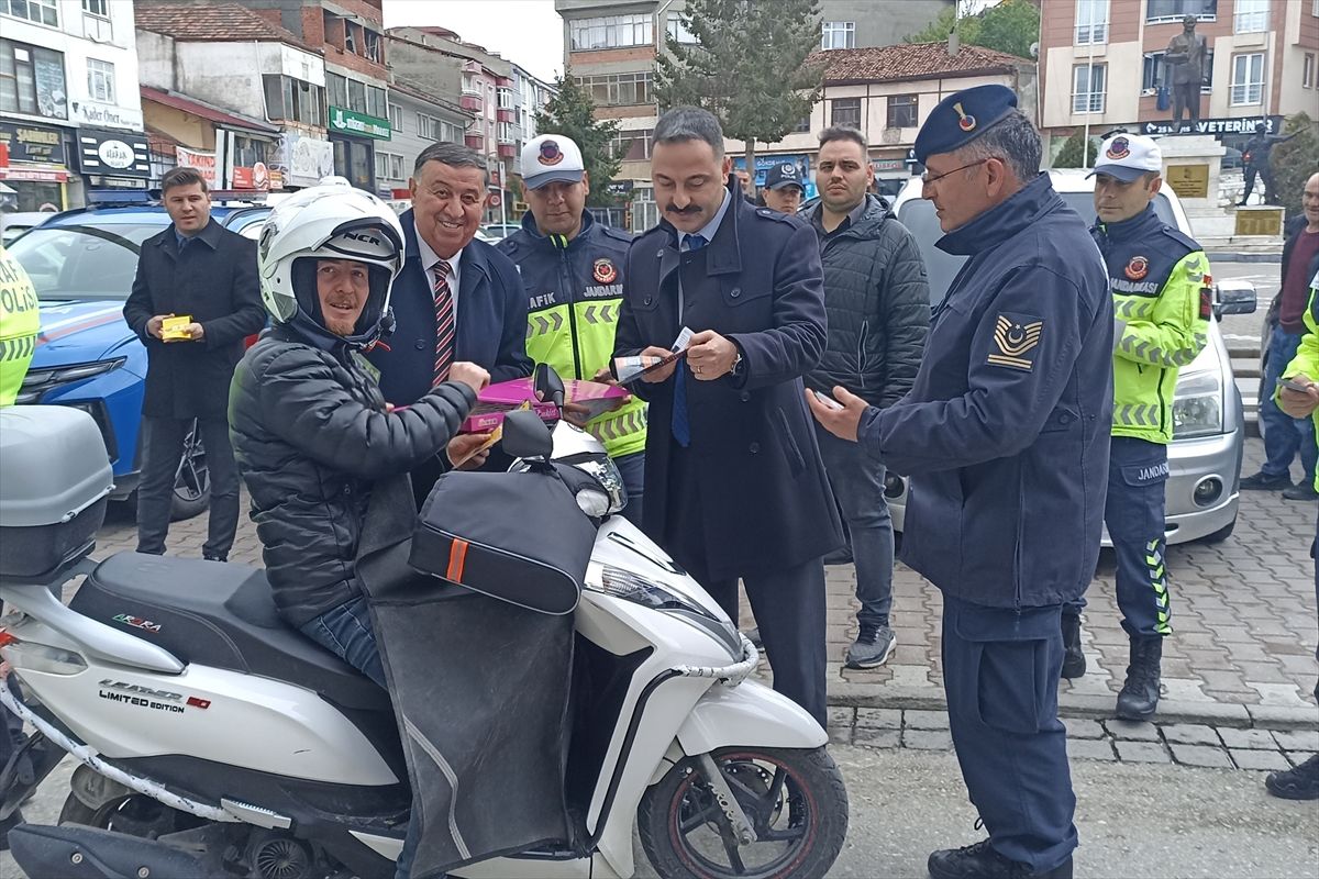 Havza\'da Trafik Haftası Kutlaması