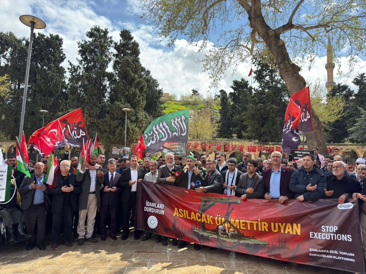 İsrail\'in İdam Yasası Protesto Edildi