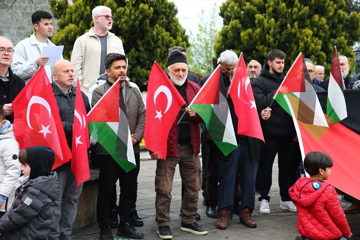 Sivil Toplumdan Filistin İçin Protesto