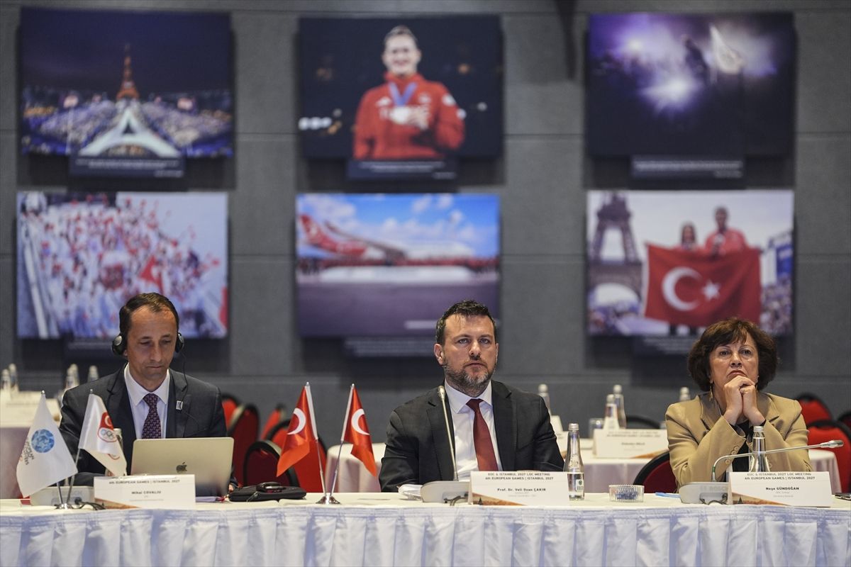İstanbul 2027 Avrupa Oyunları Toplantısı Yapıldı