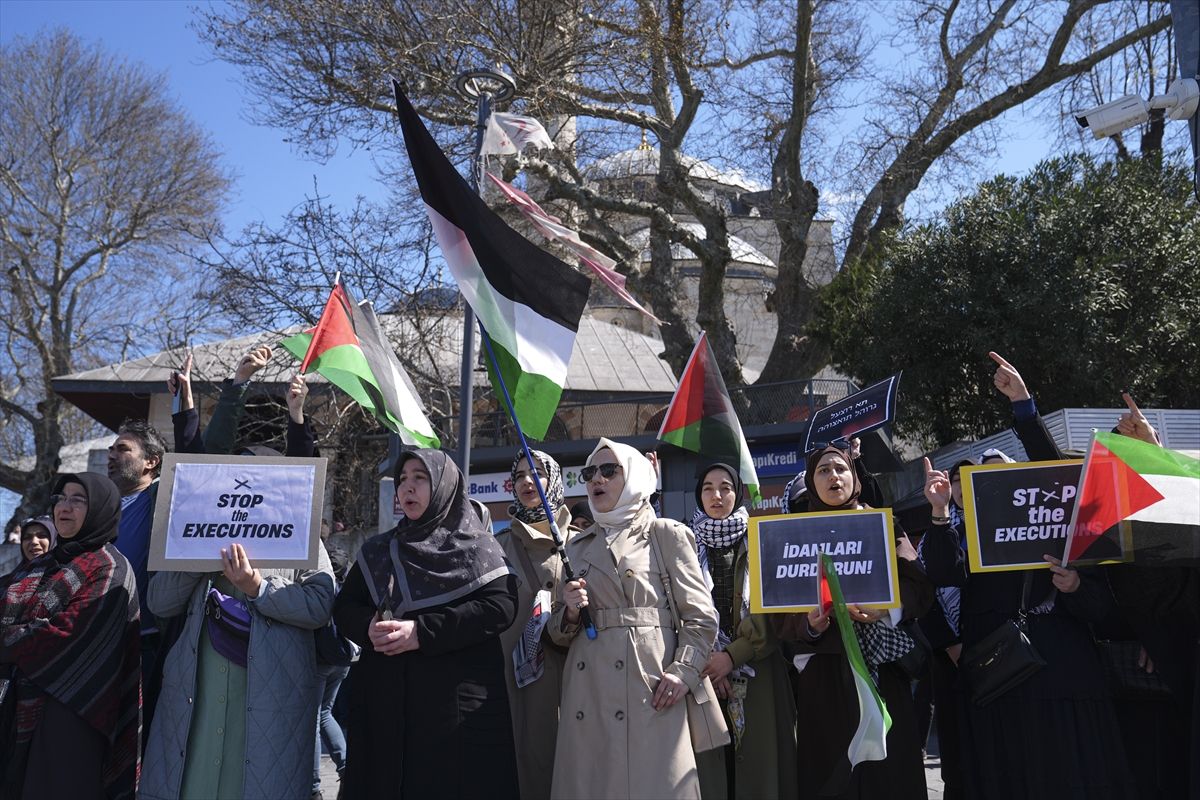 İsrail\'in İdam Yasasına Protesto