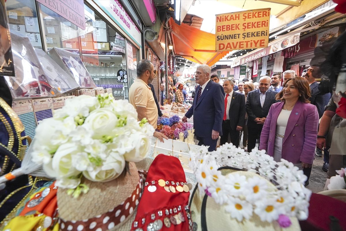 Dervişoğlu İzmir\'de Esnafı Ziyaret Etti