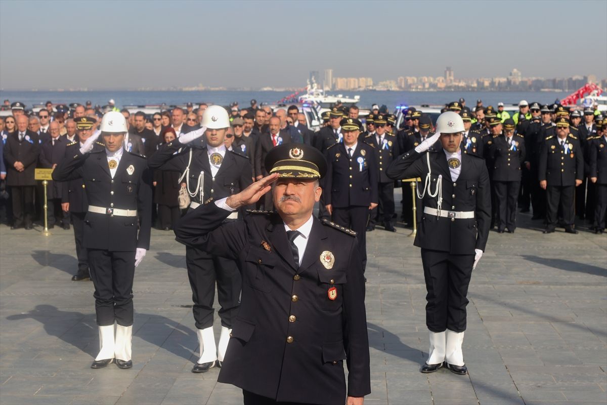 İzmir ve çevre illerde Türk Polis Teşkilatının 181. kuruluş yılı kutlandı