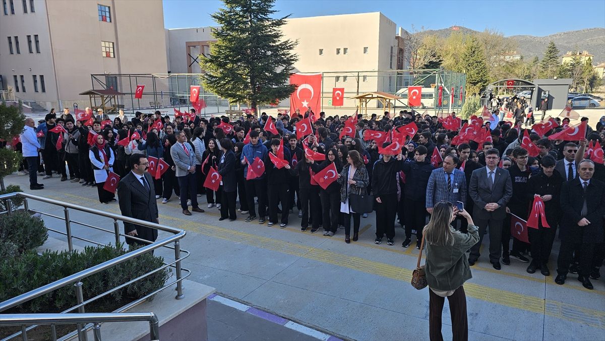 Kahramanmaraş Saldırısında Şehitler İçin Anma Töreni