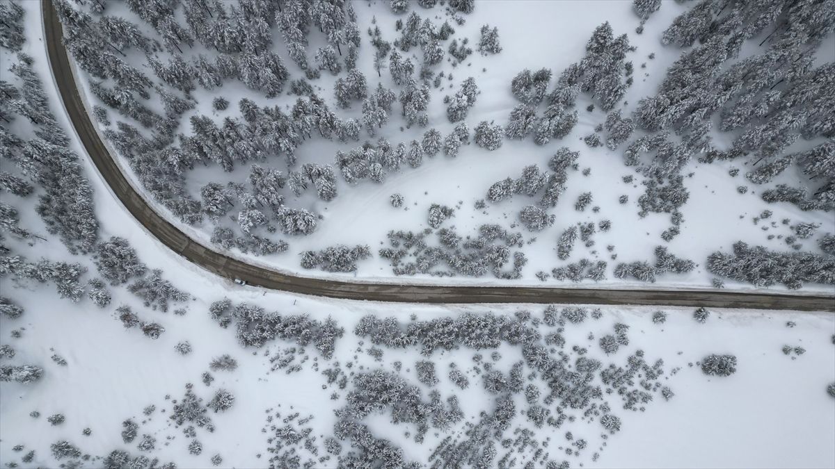 Sarıkamış\'ta Kar Manzarası