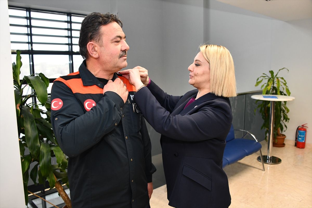 AFAD Personeline Rütbe ve Bröve Takdim Edildi