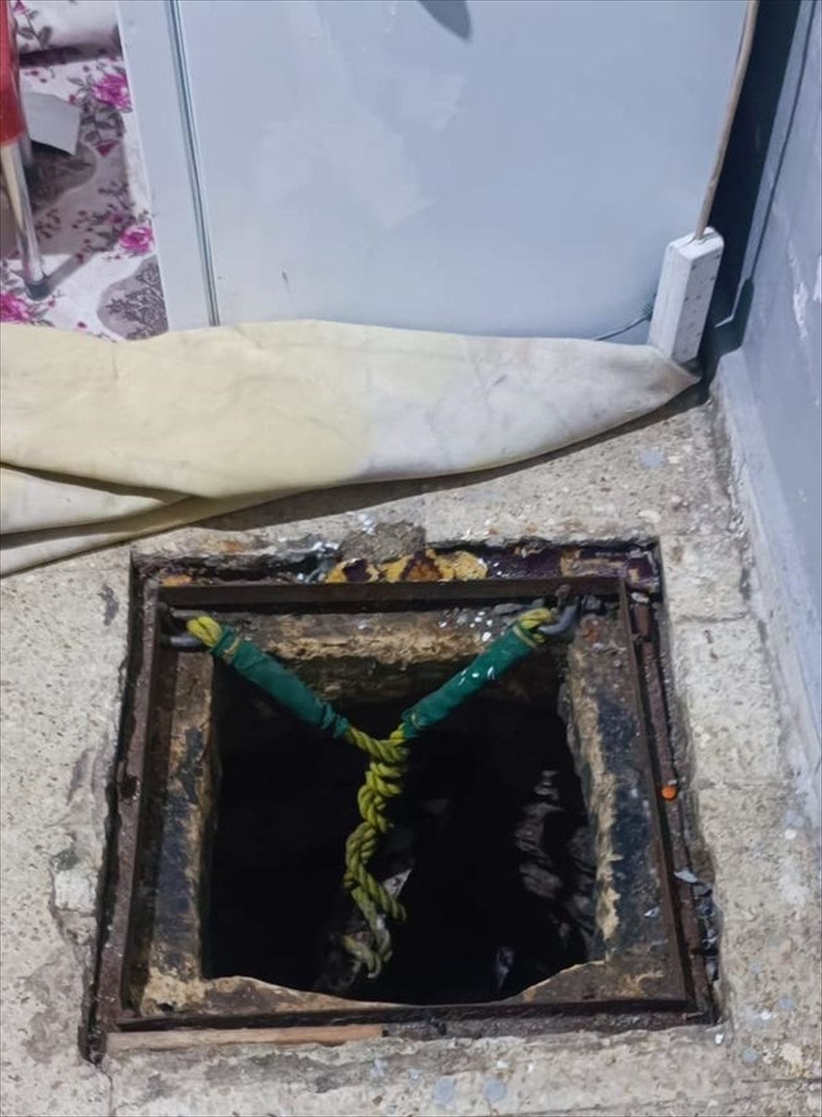 Firari Hükümlü Kuyuda Yakalandı