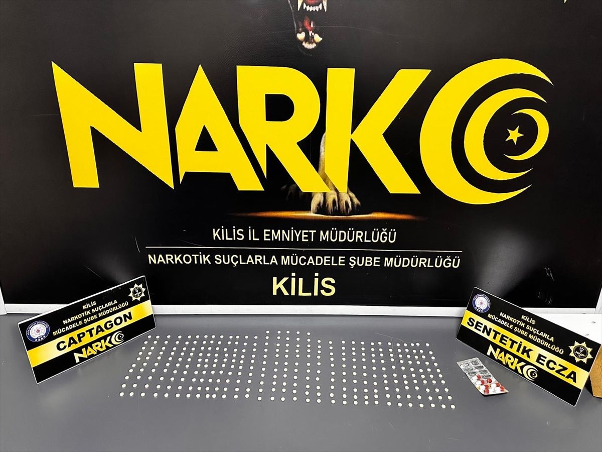 Kilis\'te Uyuşturucu Operasyonu: 5 Tutuklama