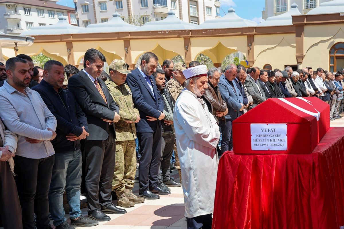 Kıbrıs Gazisi Hüseyin Kilimci Son Yolculuğuna Uğurlandı
