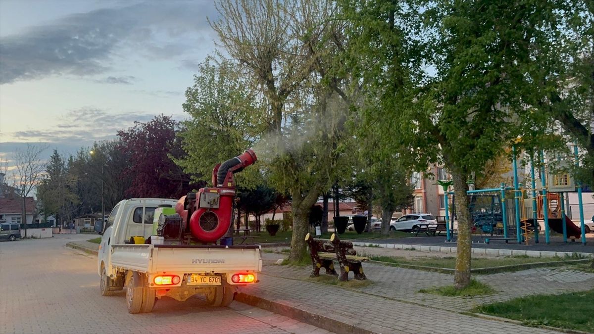 Kırklareli\'nde Haşereyle Mücadele