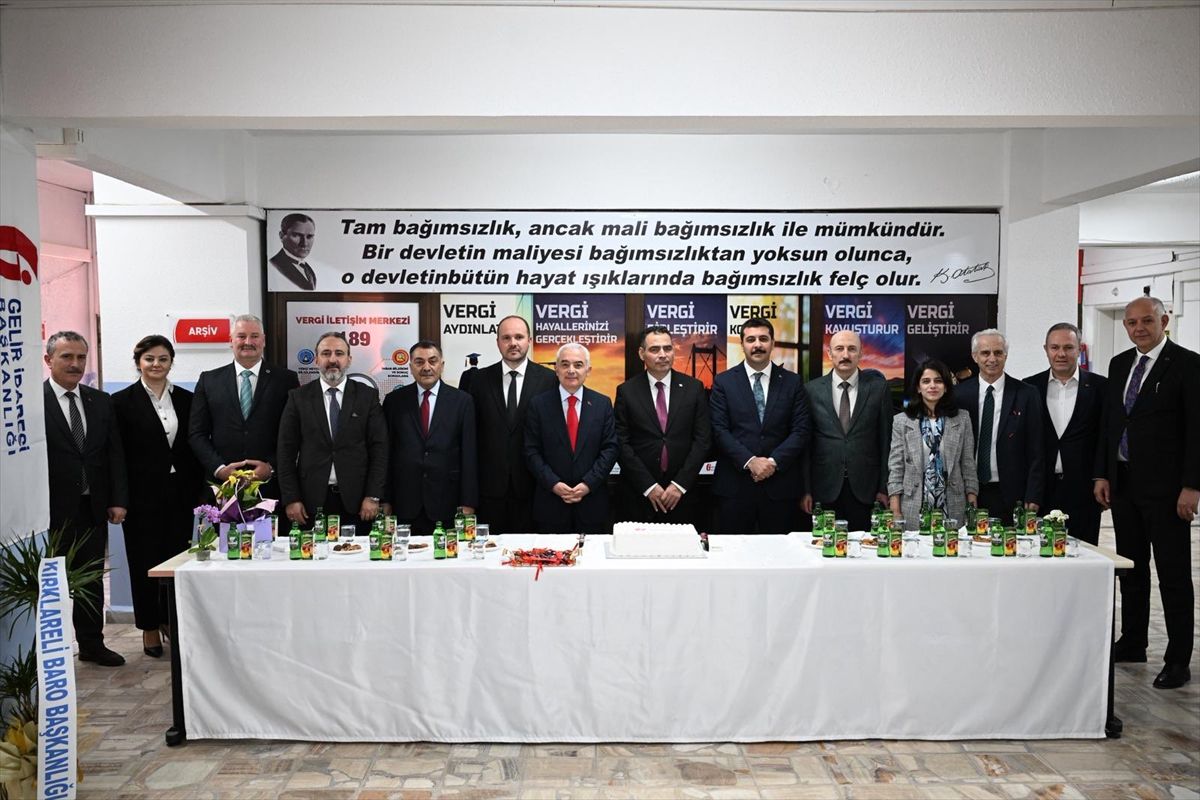 Kırklareli\'nde Kırkşehitler Vergi Dairesi Müdürlüğü açıldı