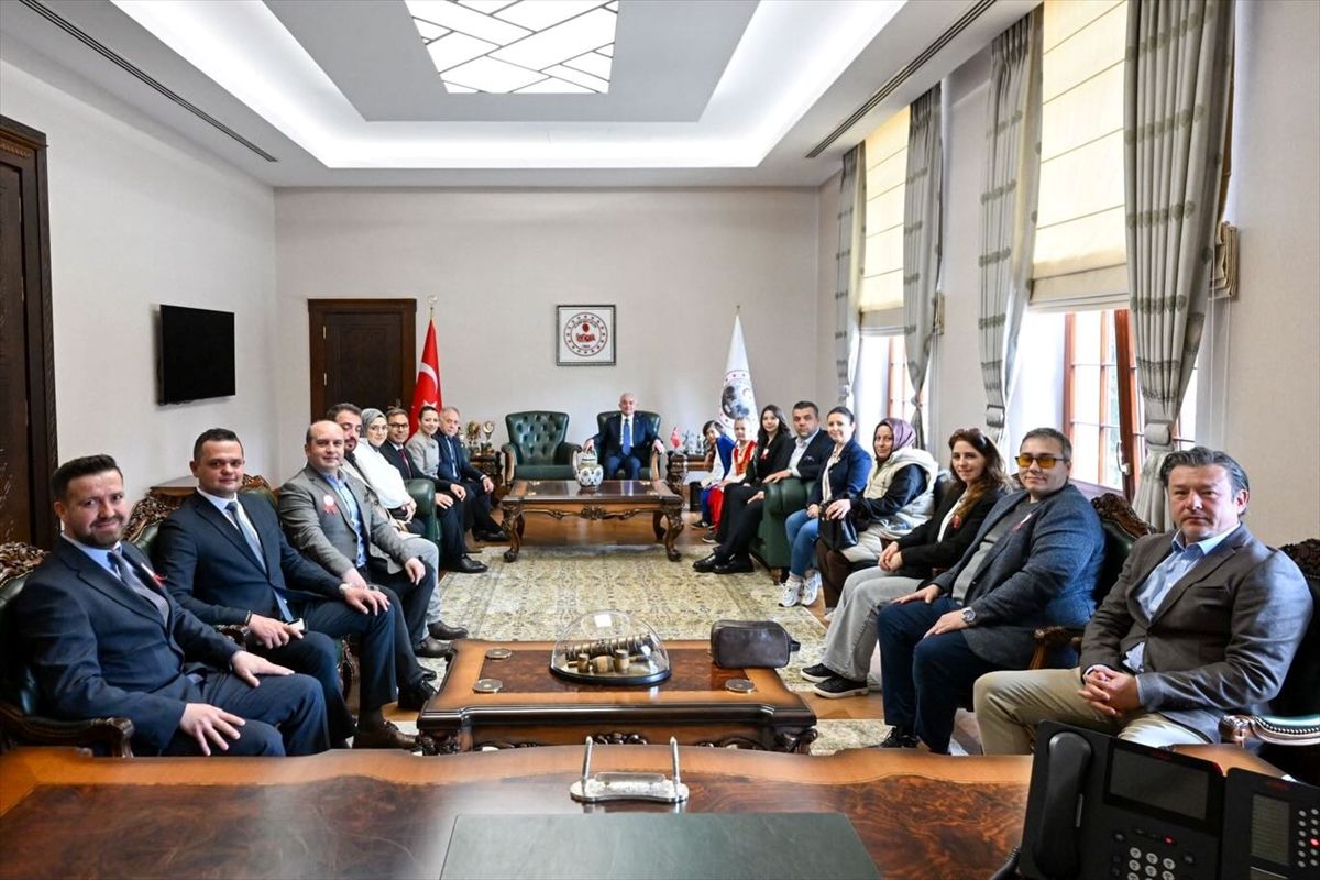 Vali Turan, Egemen Bağış\'ı Kabul Etti