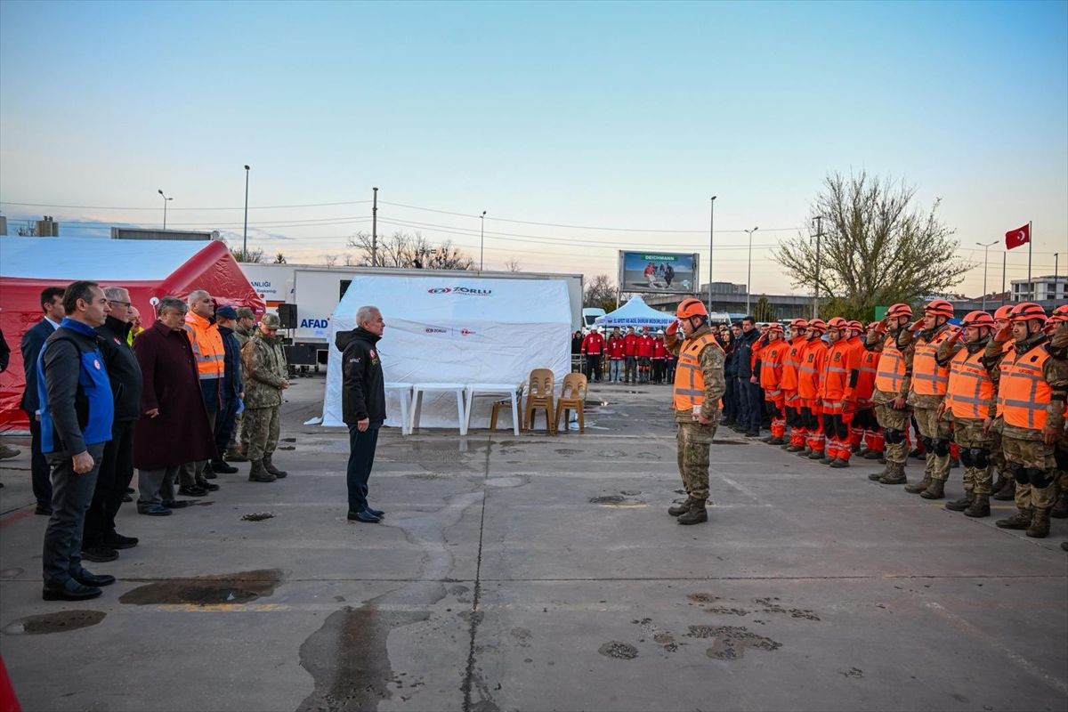 Kırklareli\'nde Afet Tatbikatı İncelemesi