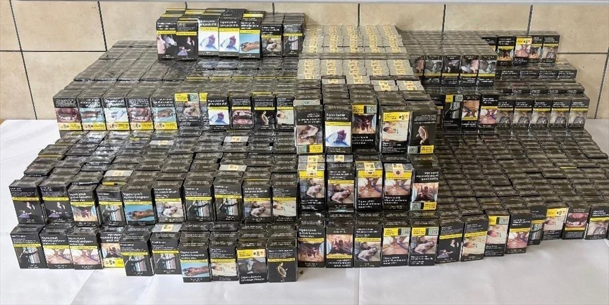 Kırşehir\'de 1605 Paket Kaçak Sigara Ele Geçirildi