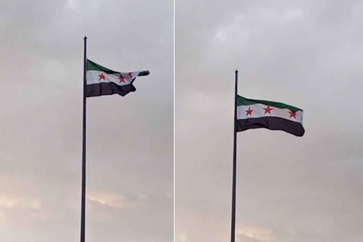 Sınırımızda önemli gelişme! Ve bayrak çekildi