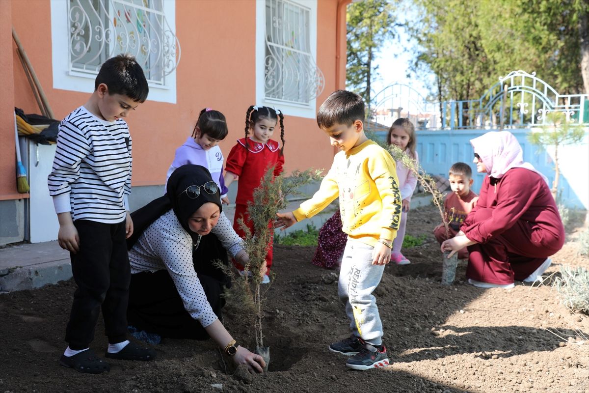 Kocasinan\'da 2 okulda tarım uygulama alanları hazırlandı